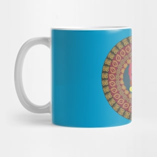 afro vintage style Mug